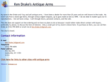 Tablet Screenshot of ken-drake.com